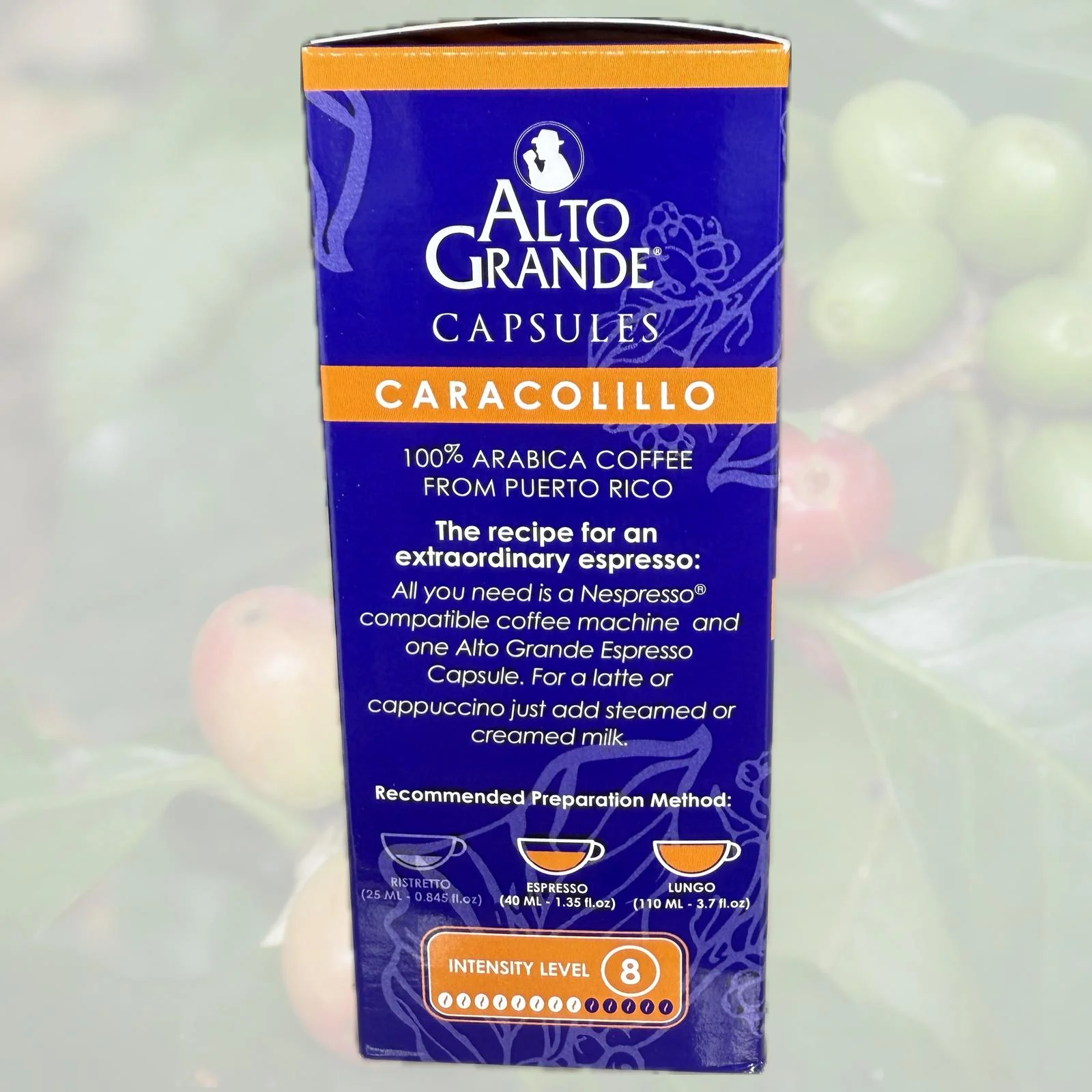 Alto Grande Super Premium Coffee Capsules | Caracolillo (Intensity 8) - Image 4