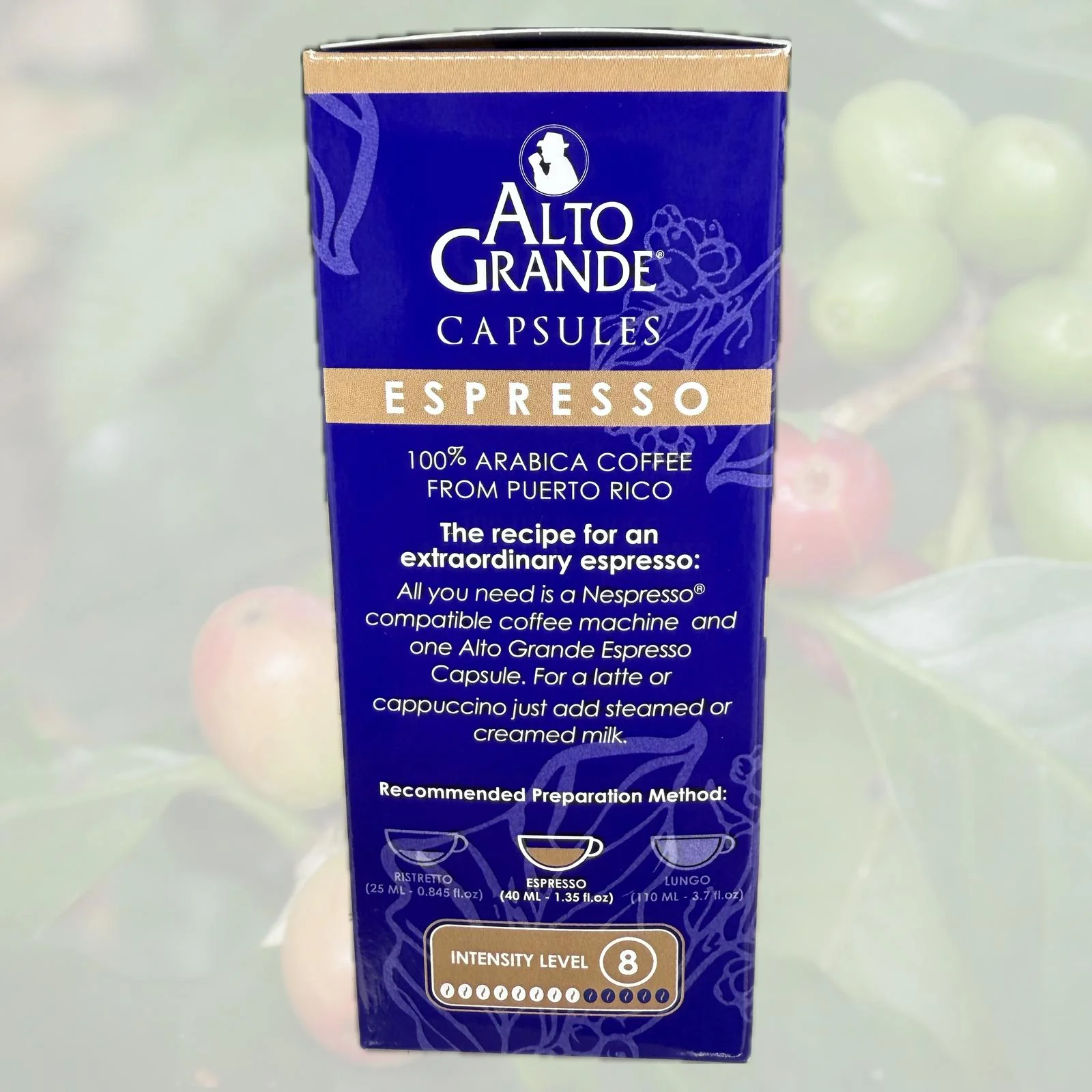 Alto Grande Super Premium Coffee Capsules | Espresso (Intensity 8) - Image 3