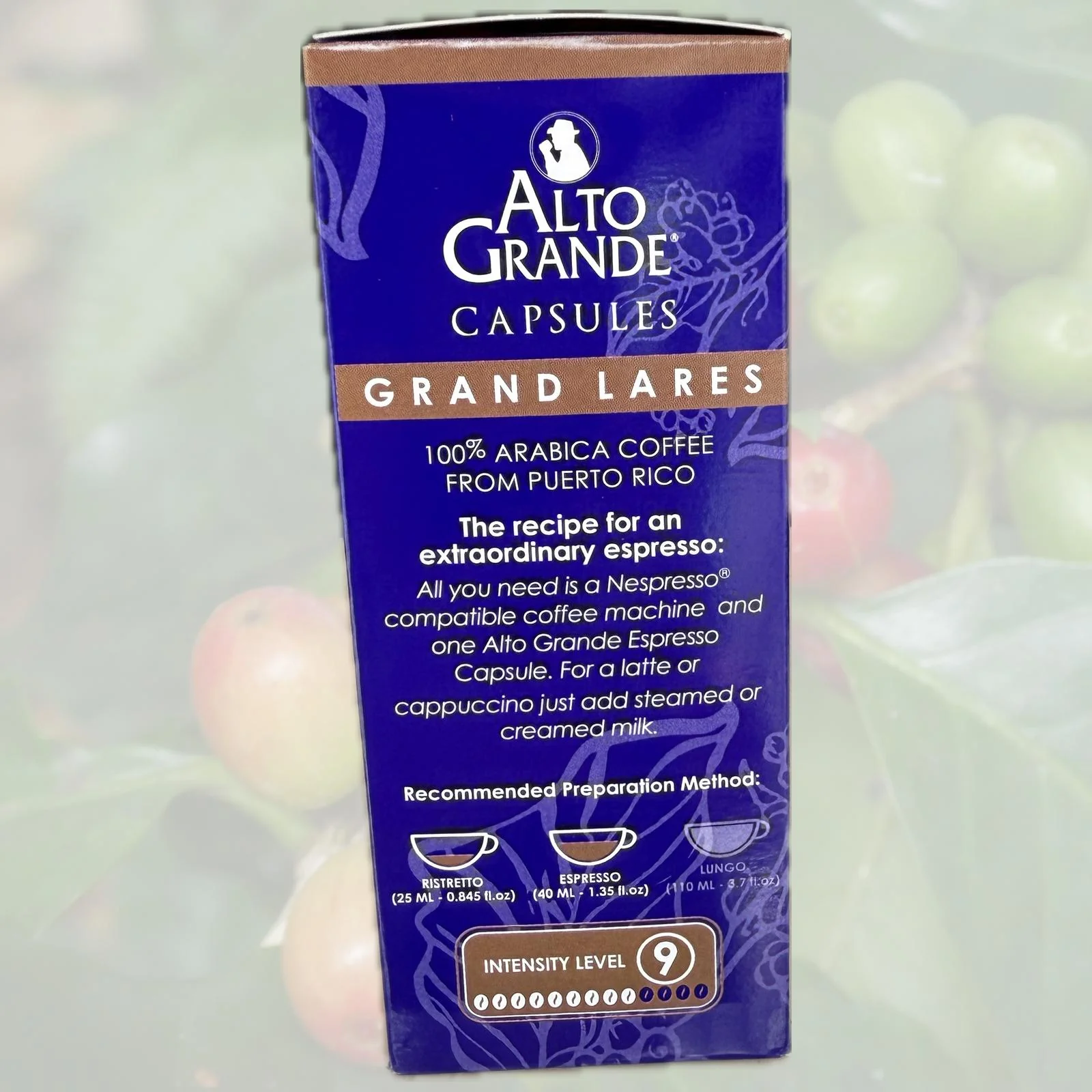 Alto Grande Super Premium Coffee Capsules | Grand Lares (Intensity 9) - Image 4