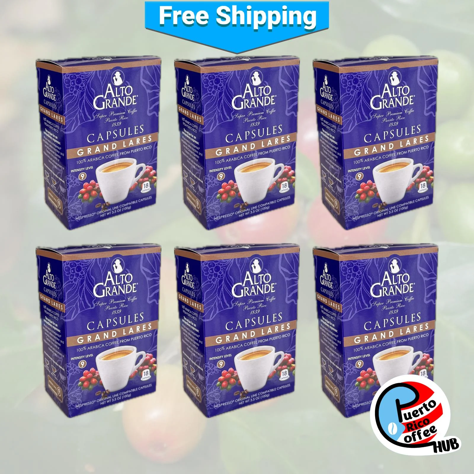 Alto Grande Super Premium Coffee Capsules | Grand Lares (Intensity 9) - Image 6