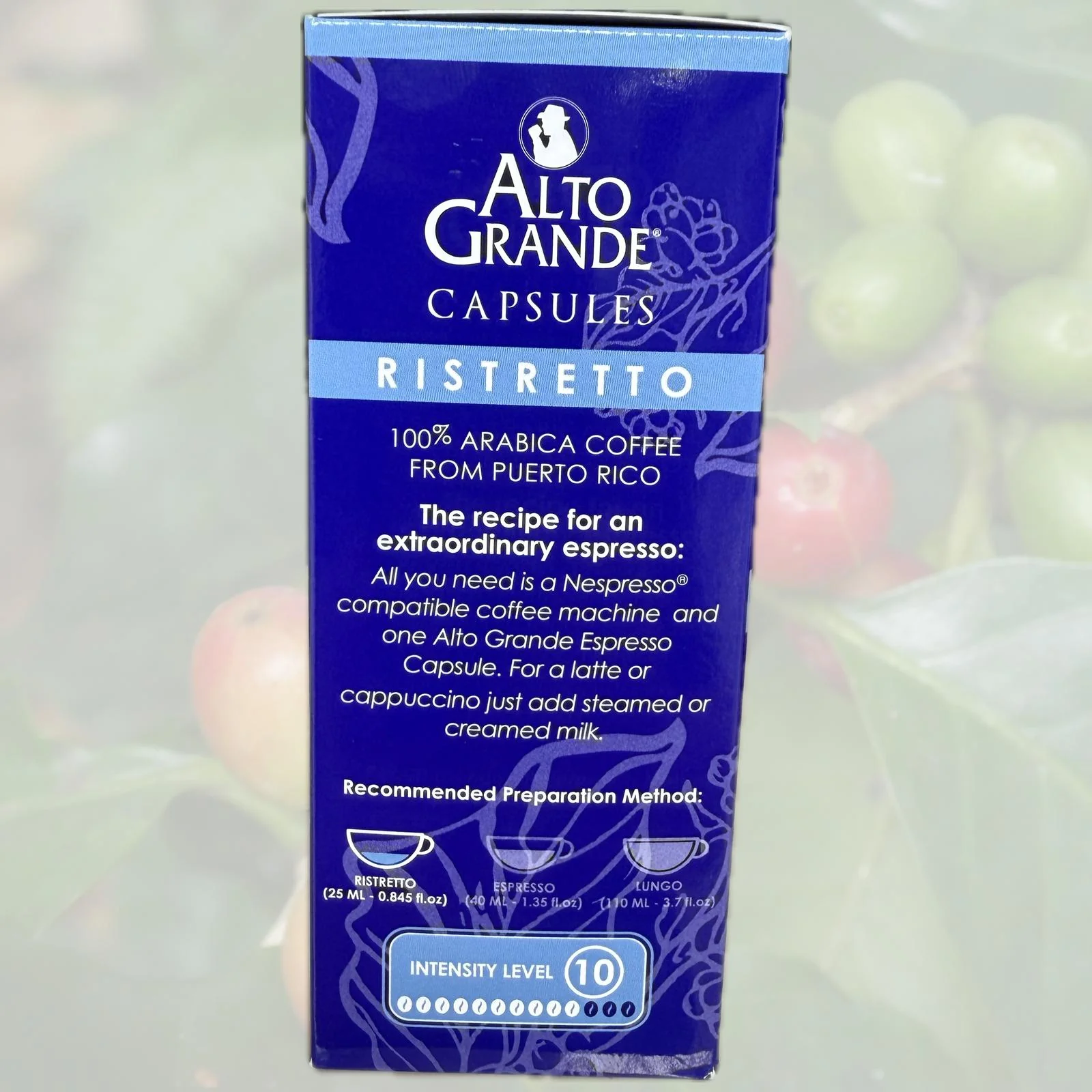Alto Grande Super Premium Coffee Capsules | Ristretto (Intensity 10) - Image 4