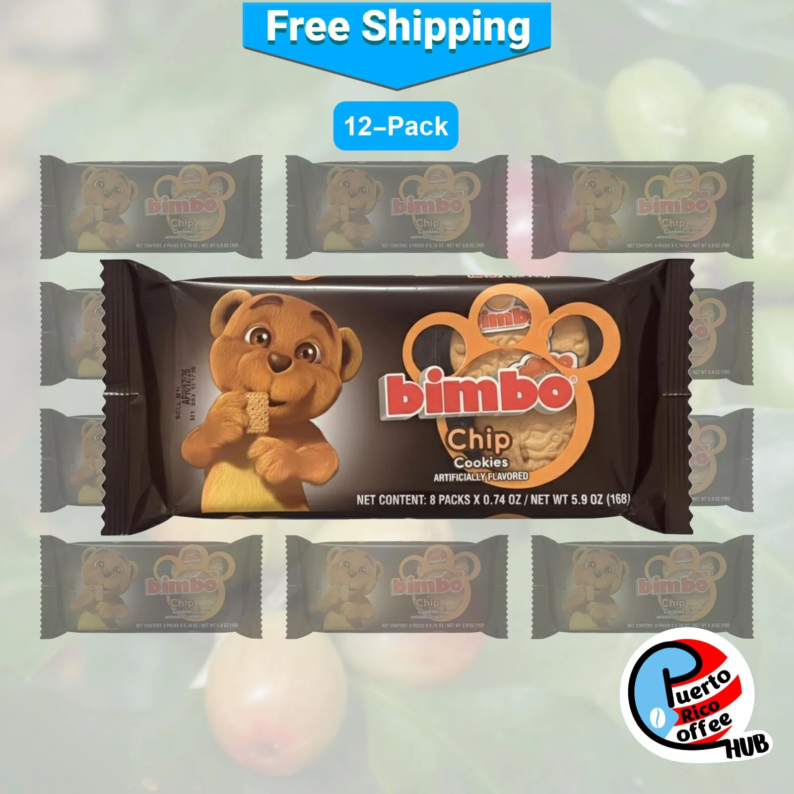 Bimbo Chocolate Chip Cookies / Galletas de Chocolate Chip Bimbo - Image 3