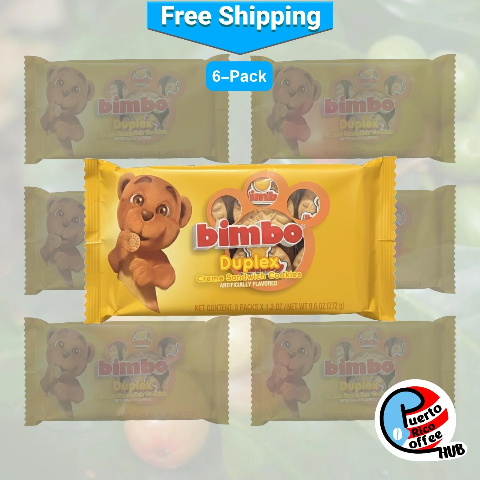 Bimbo Duplex - Vanilla & Chocolate - Sandwich Cookies - Image 3