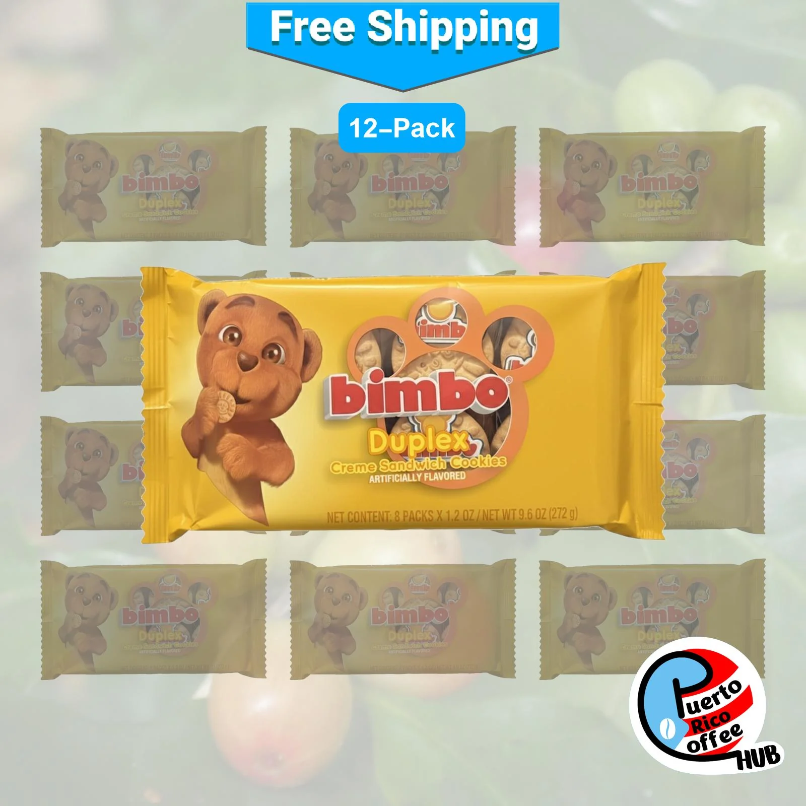 Bimbo Duplex - Vanilla & Chocolate - Sandwich Cookies - Image 4