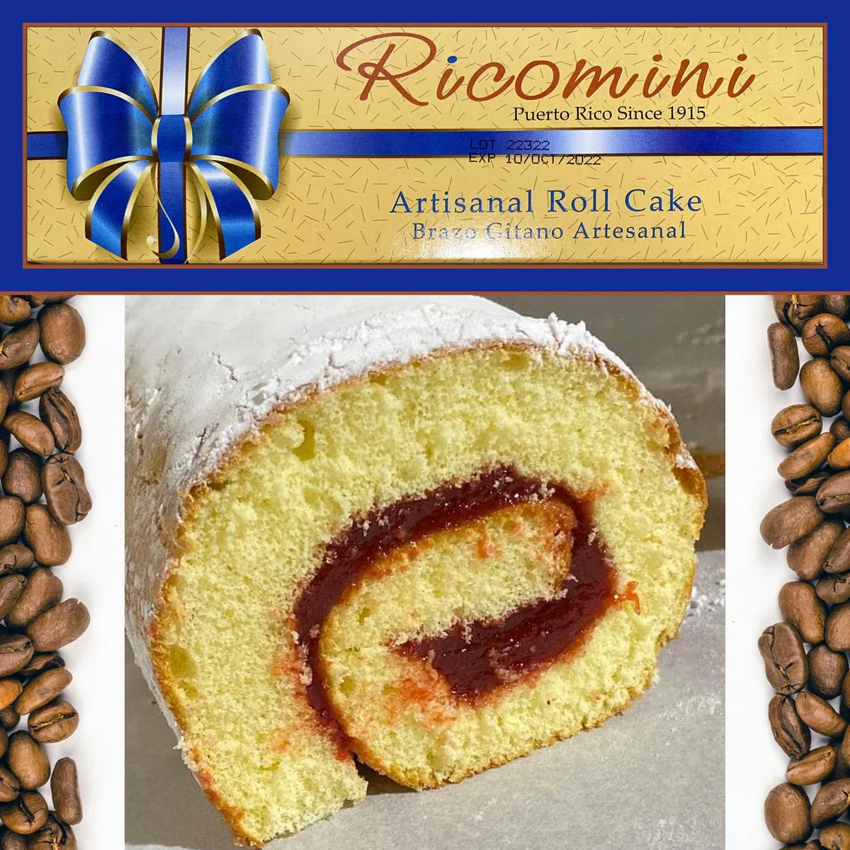 Brazo Gitano Ricomini (Artisanal Roll Cake) - Image 3
