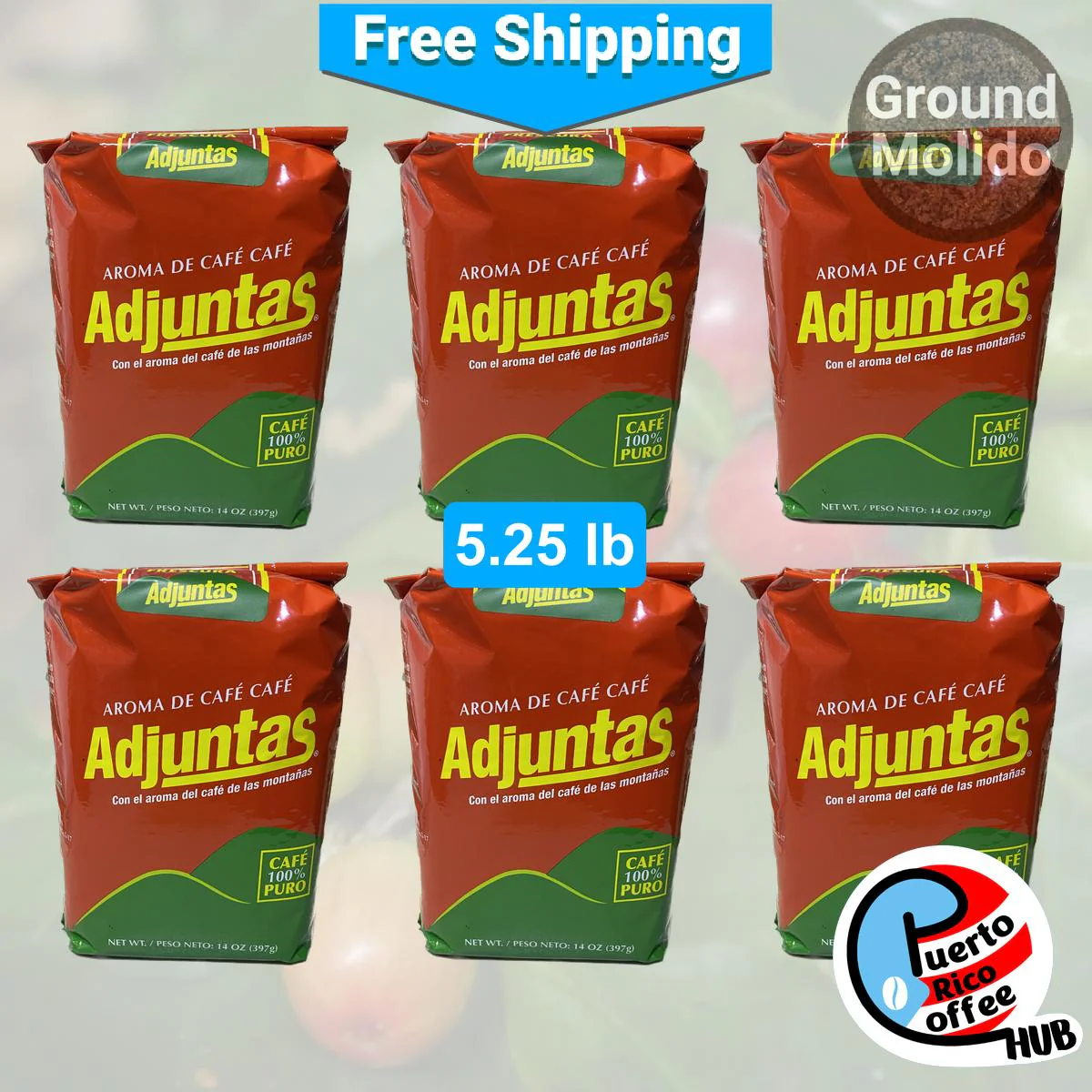 Café Adjuntas Ground Coffee - Image 4