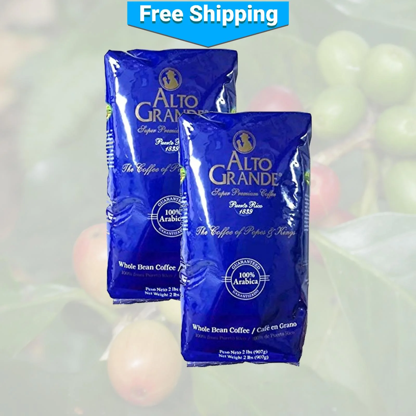 Café Alto Grande Coffee Beans - Image 2