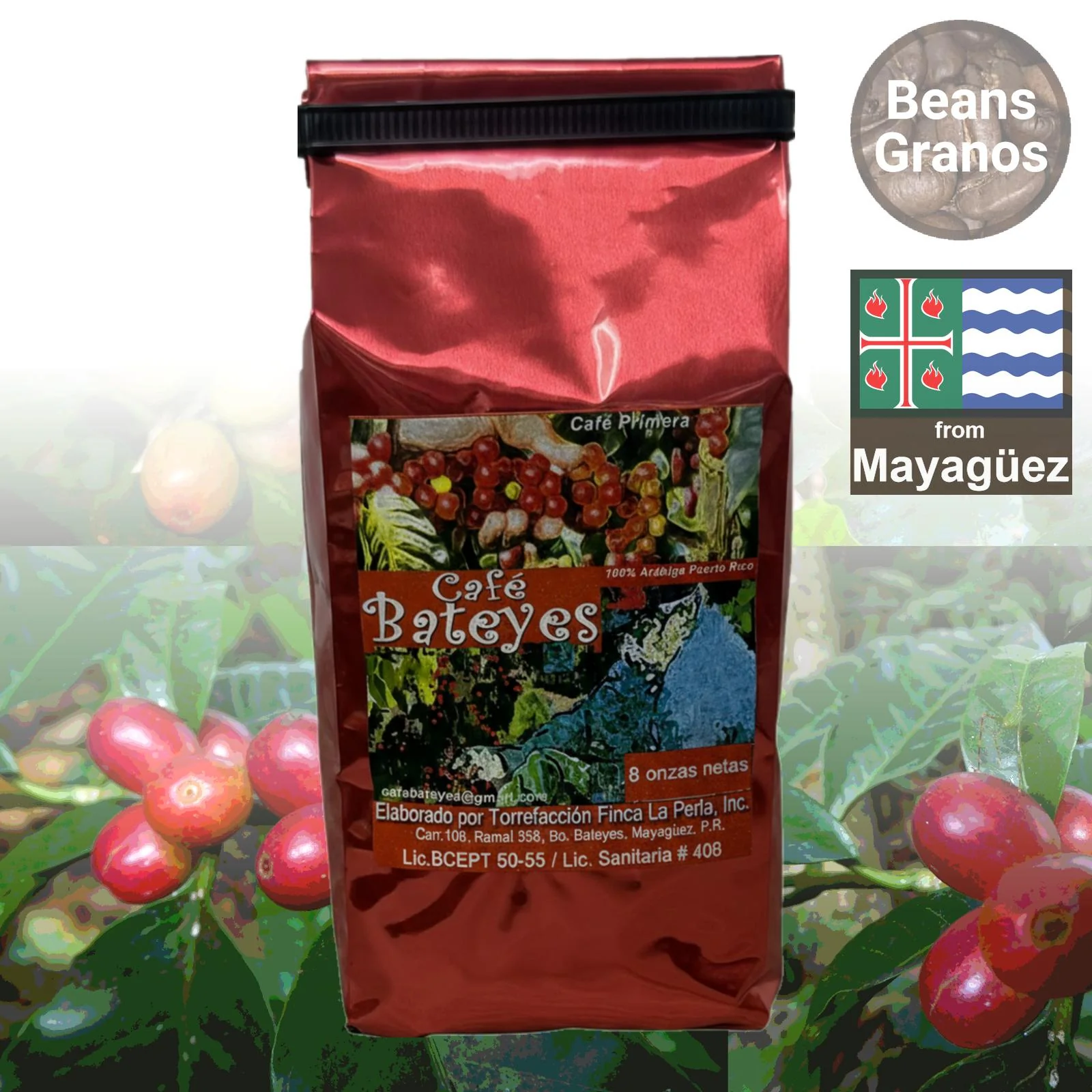 Café Bateyes Coffee Beans – Single Origin Puerto Rico - Image 3