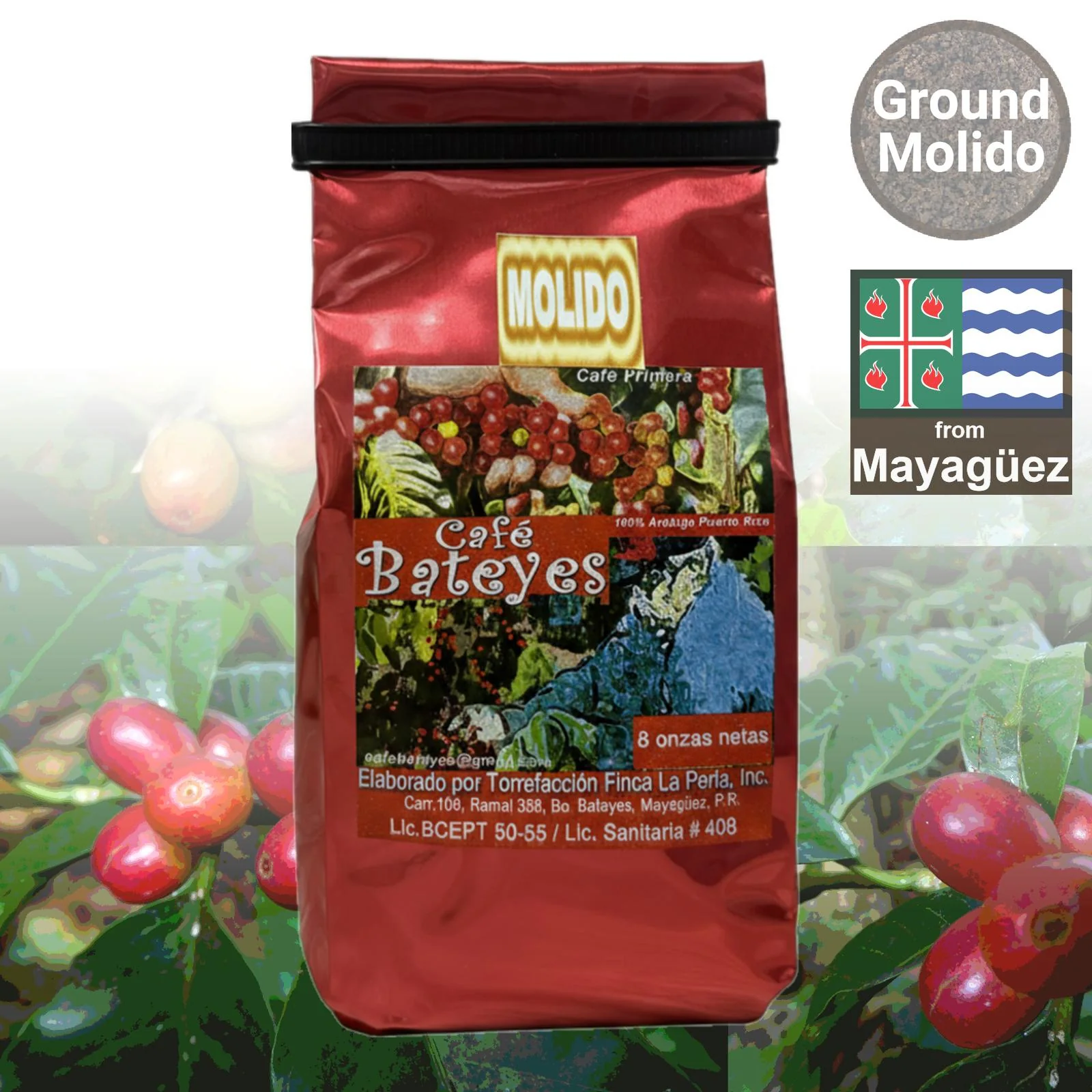 Café Bateyes Ground Coffee – Single Origin Puerto Rico - Image 3