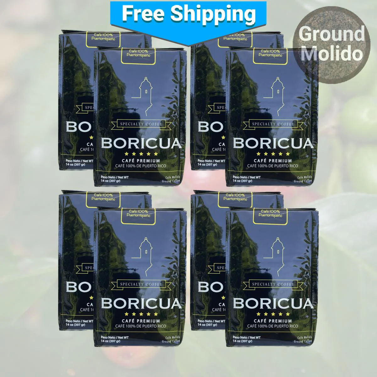 Café Boricua Ground Coffee - Image 10