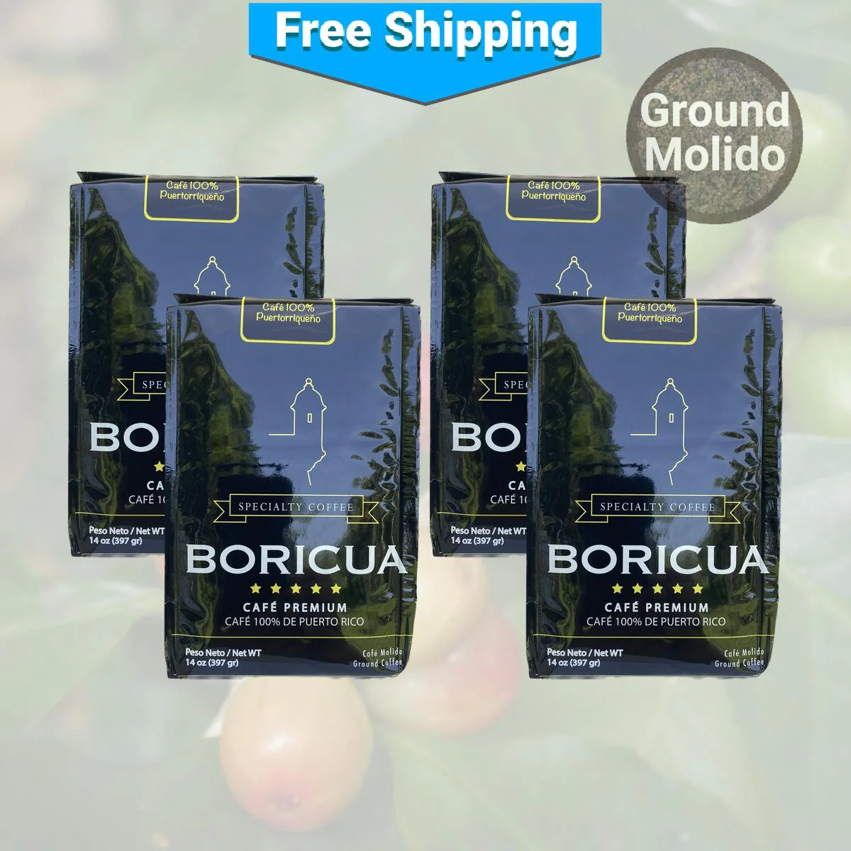 Café Boricua Ground Coffee - Image 12