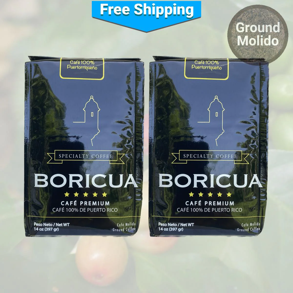 Café Boricua Ground Coffee - Image 3