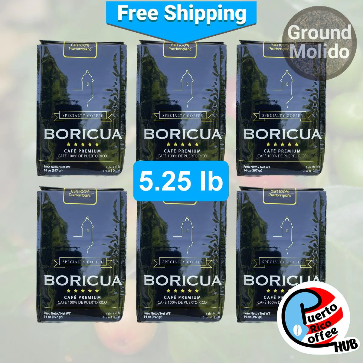 Café Boricua Ground Coffee - Image 6