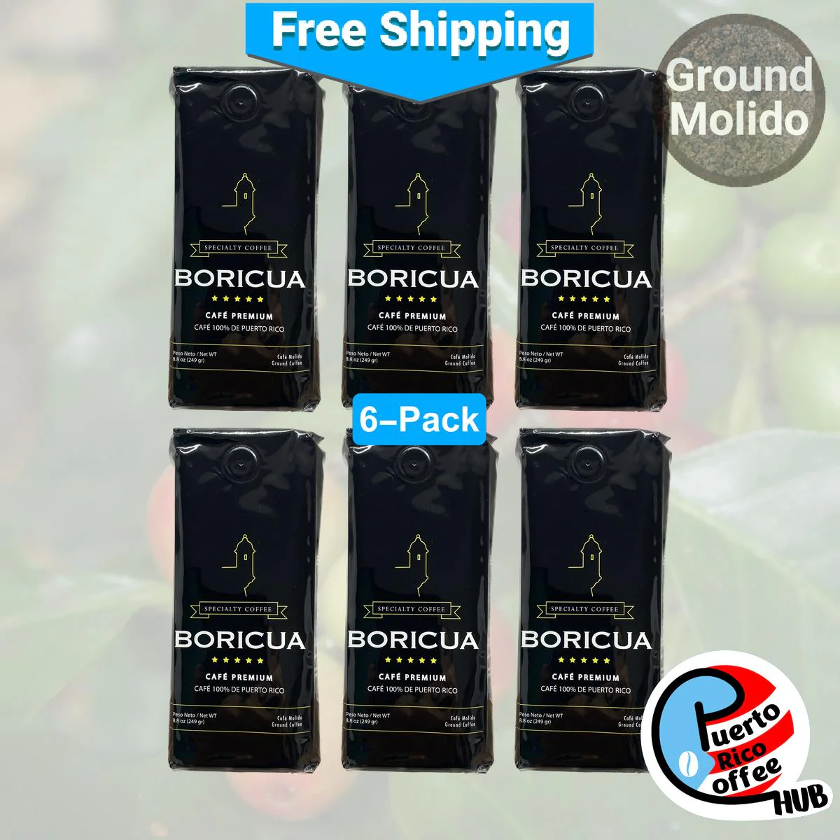 Café Boricua Ground Coffee - Image 8