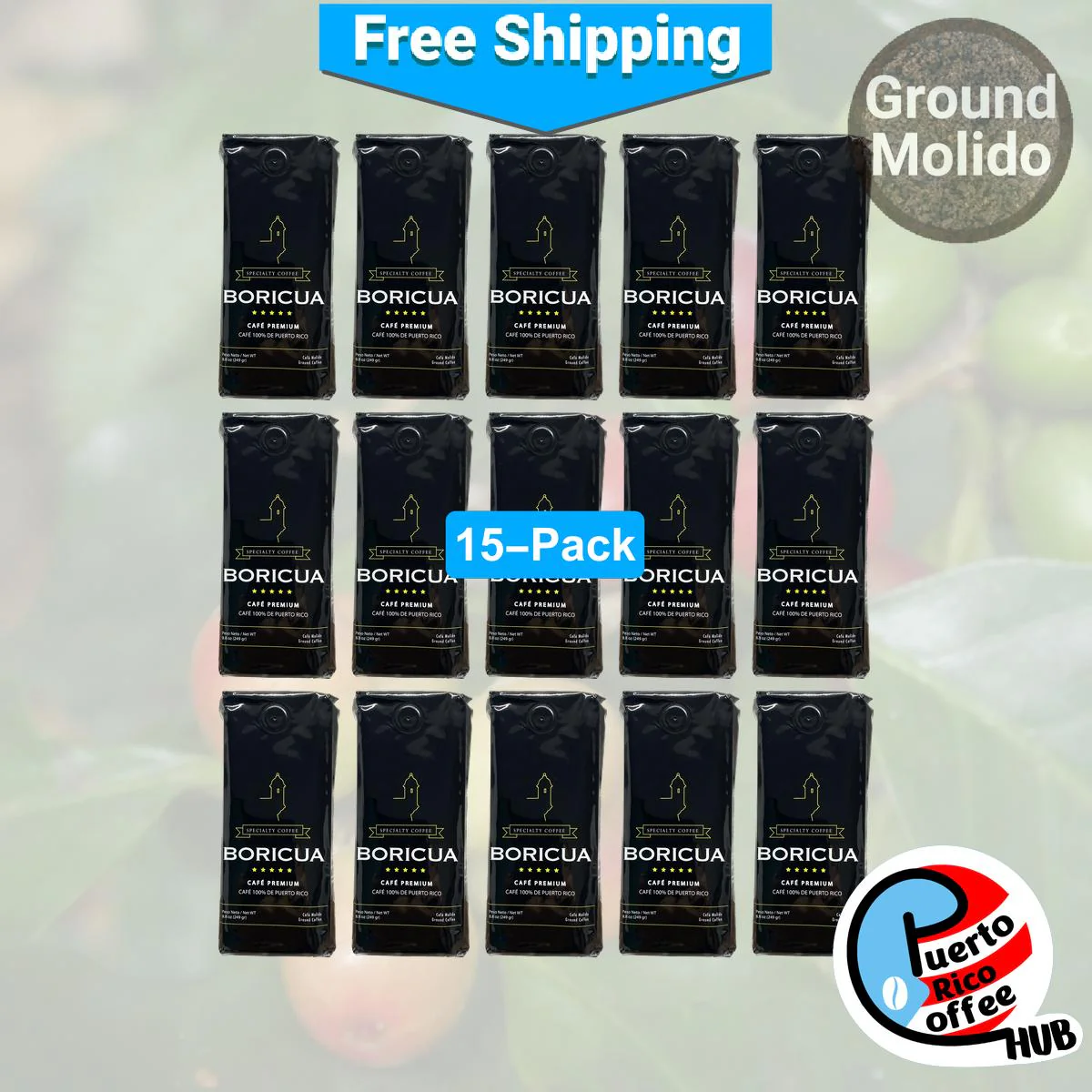 Café Boricua Ground Coffee - Image 9