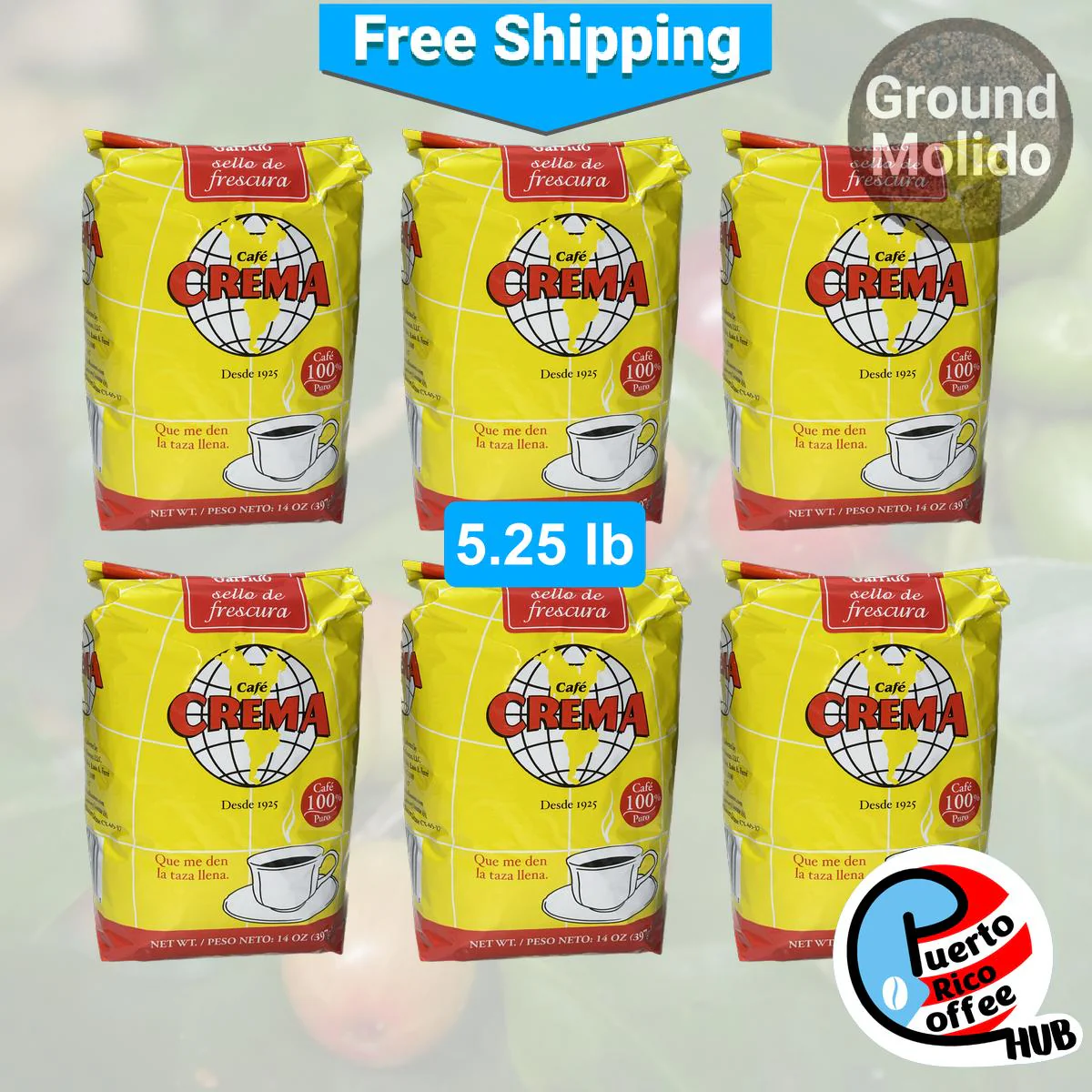 Café Crema Ground Coffee - Image 4