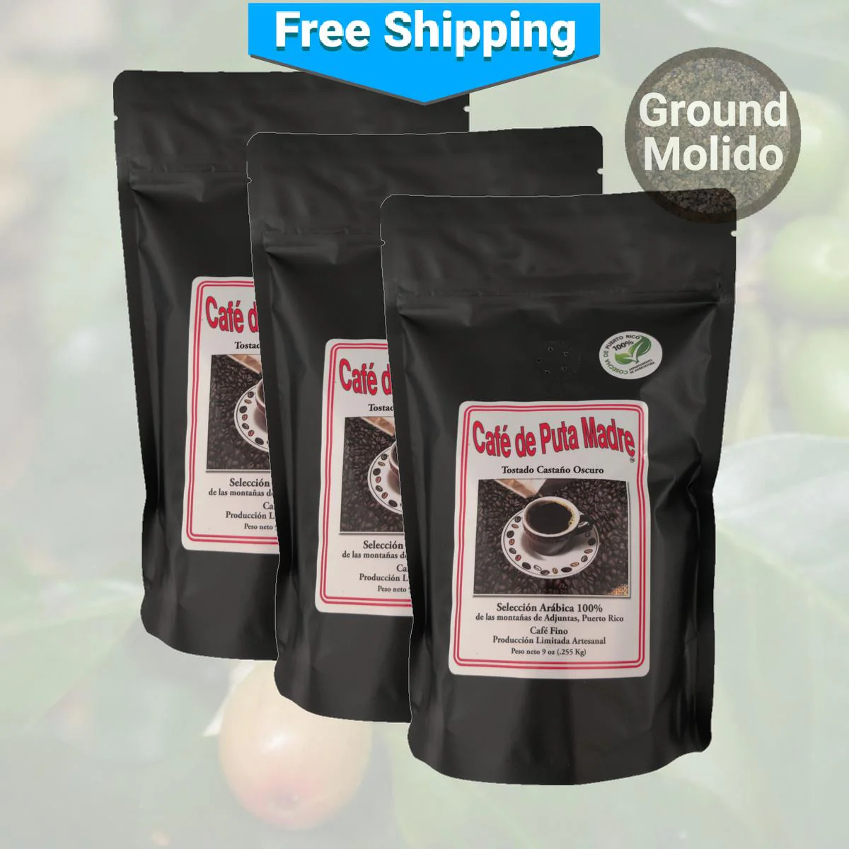 Café De Puta Madre Ground Coffee - Image 3