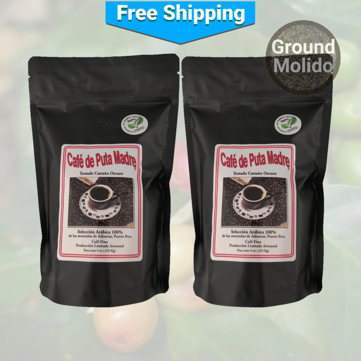 Café De Puta Madre Ground Coffee - Image 4