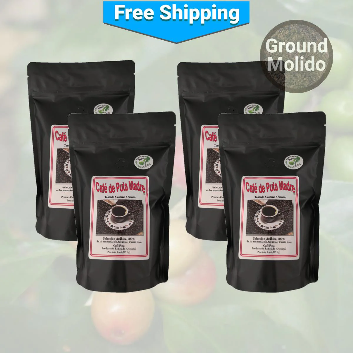 Café De Puta Madre Ground Coffee - Image 5