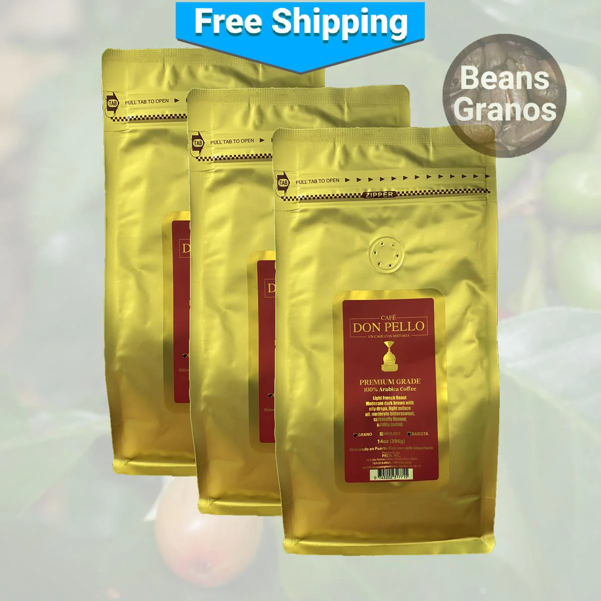 Café Don Pello Barista Roasted Coffee Beans - Image 6