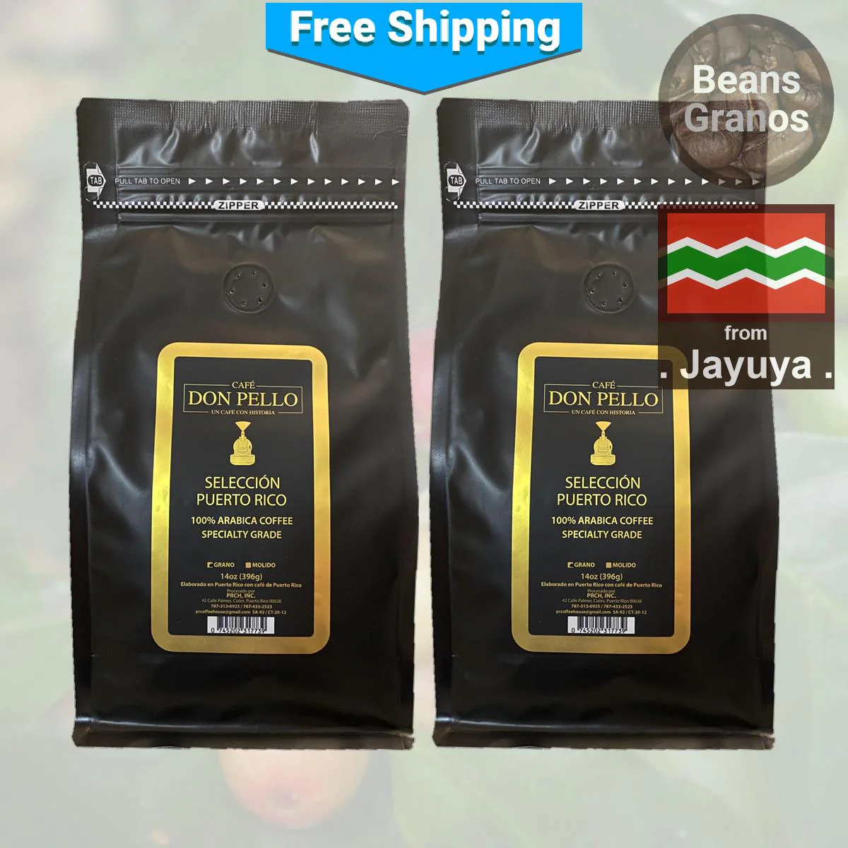 Café Don Pello Specialty Grade Jayuya Roasted Coffee Beans - Image 4