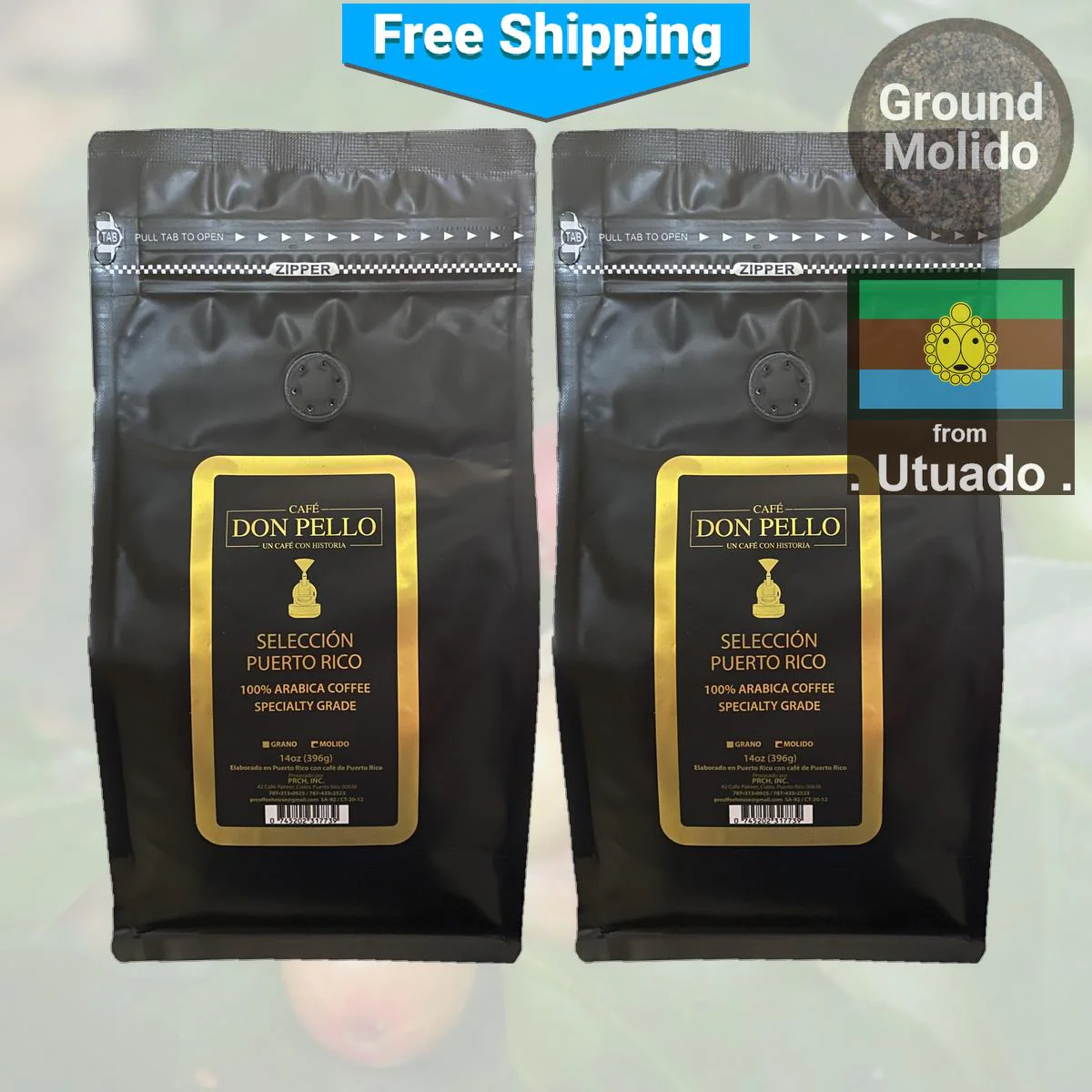 Café Don Pello Specialty Grade Utuado Ground Coffee - Image 3