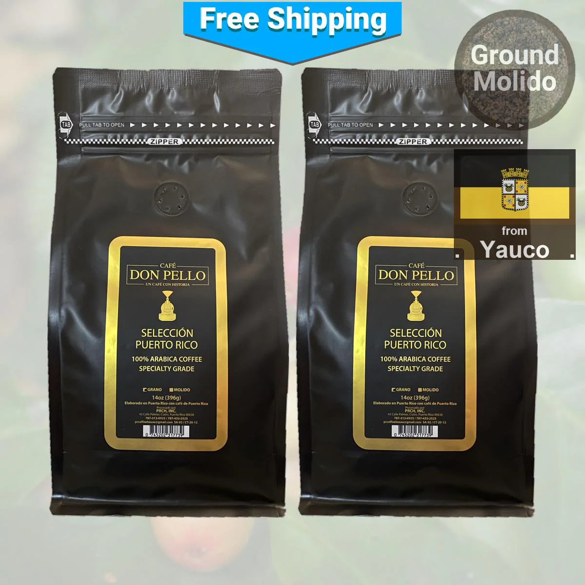 Café Don Pello Specialty Grade Yauco Ground Coffee - Image 3