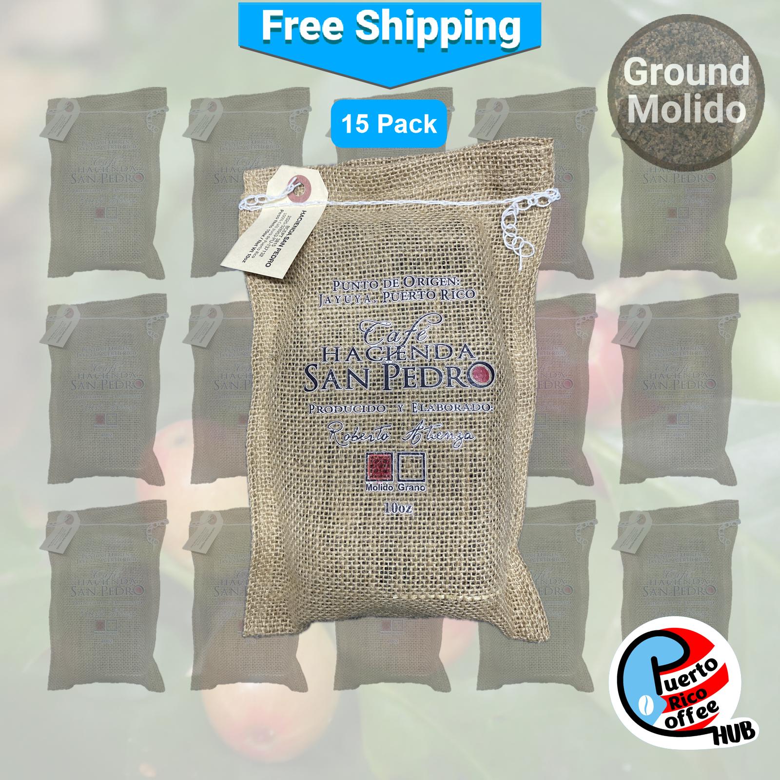 Café Hacienda San Pedro Ground Coffee | Bulk 15-Pack