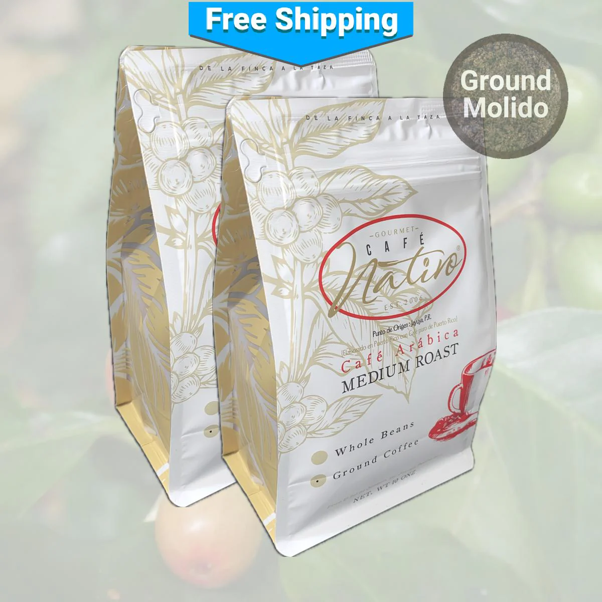 Café Nativo Gourmet Ground Coffee - Image 2