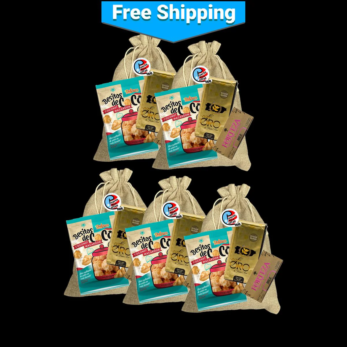 Café Oro Ground Coffee Gift Bag - Image 5