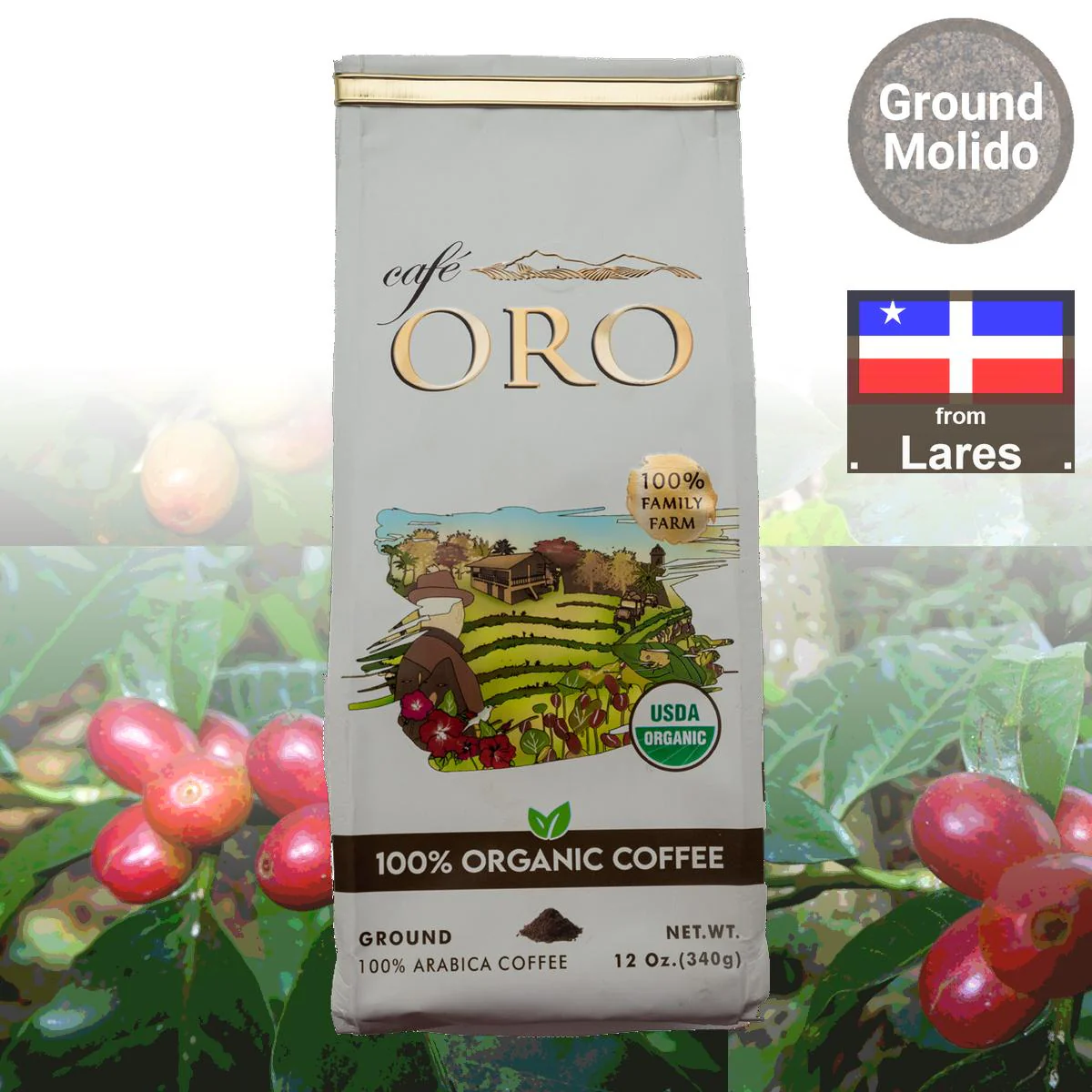 Café Oro Organic Ground Coffee