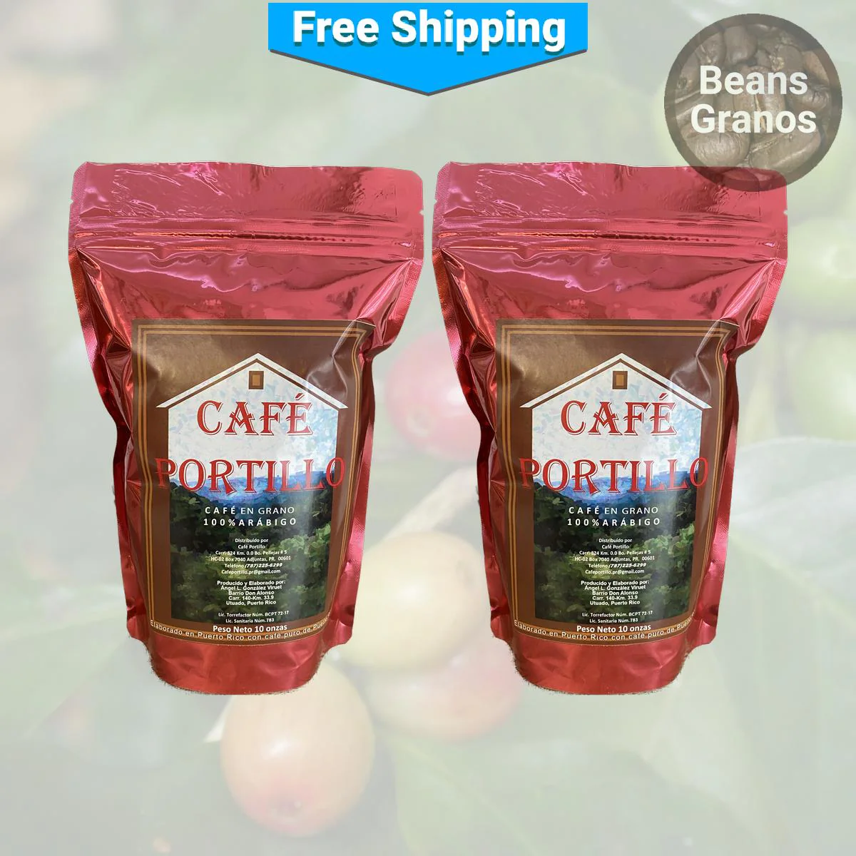 Café Portillo Coffee Beans - Image 3