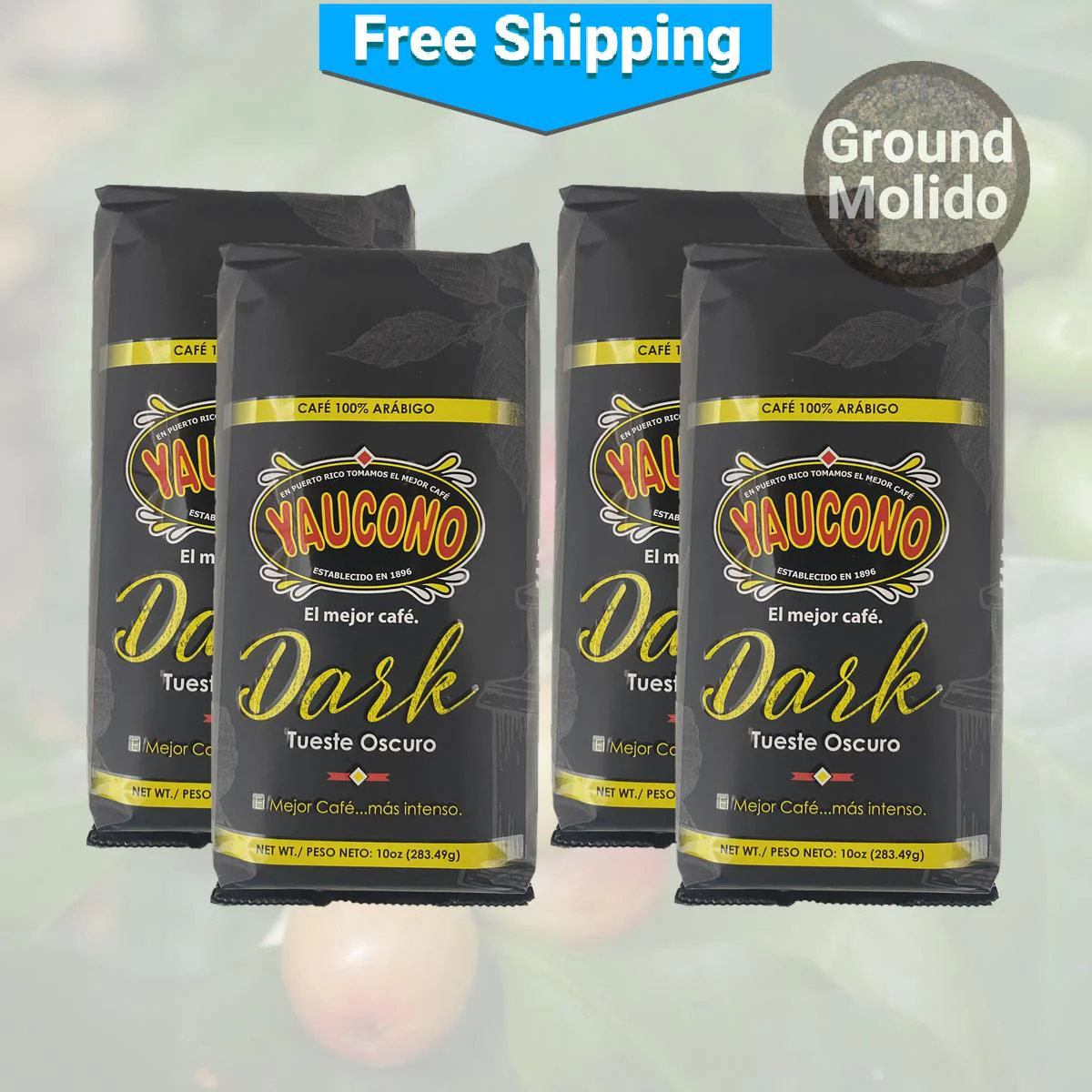 Café Yaucono Dark Ground Coffee - Image 4