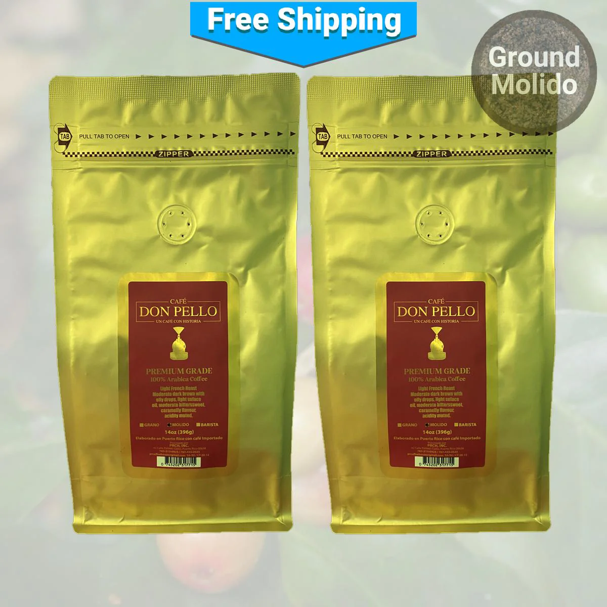 Café Don Pello Premium Barista Ground Coffee - Image 4