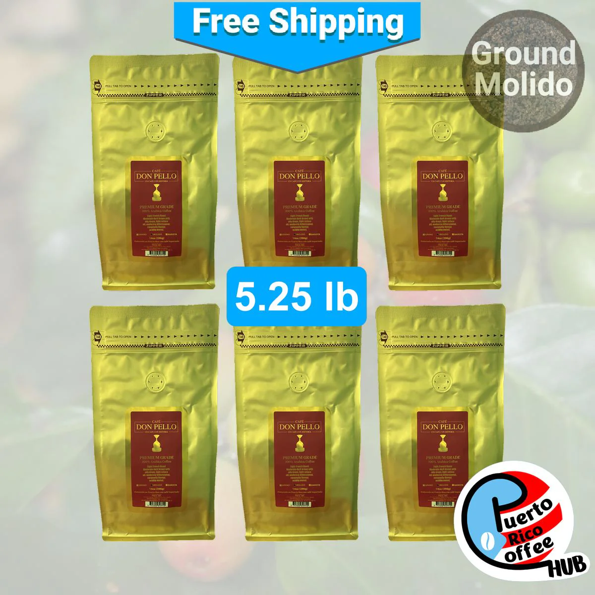 Café Don Pello Premium Barista Ground Coffee - Image 5