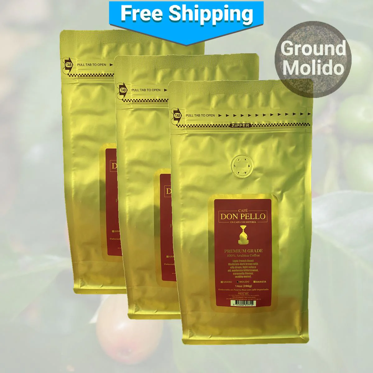 Café Don Pello Premium Barista Ground Coffee - Image 8