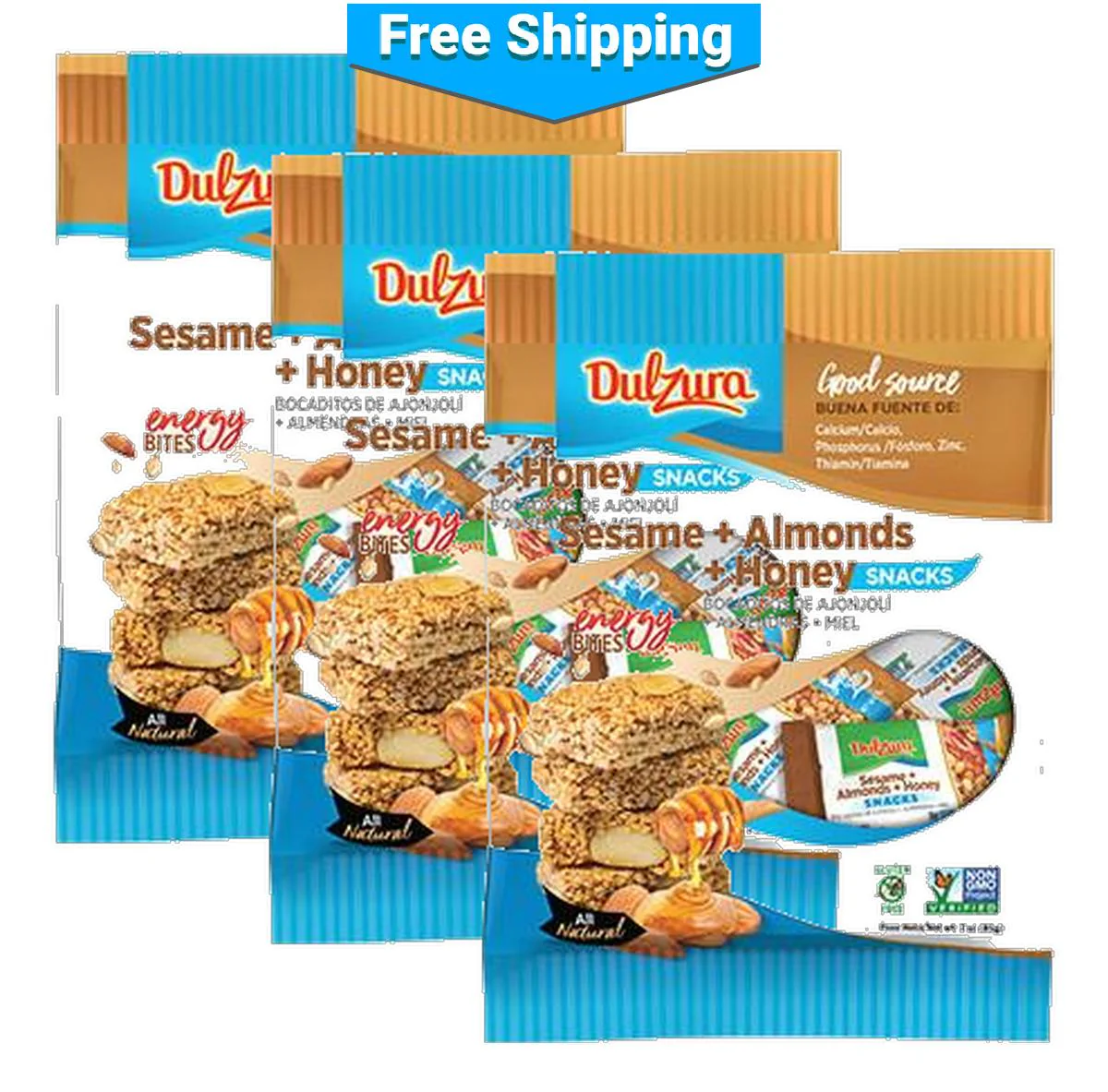 Dulzura Borincana Sesame, Almonds and Honey - Image 3