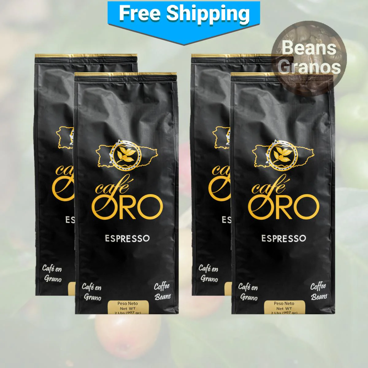 Café Oro Espresso Coffee Beans - Image 7