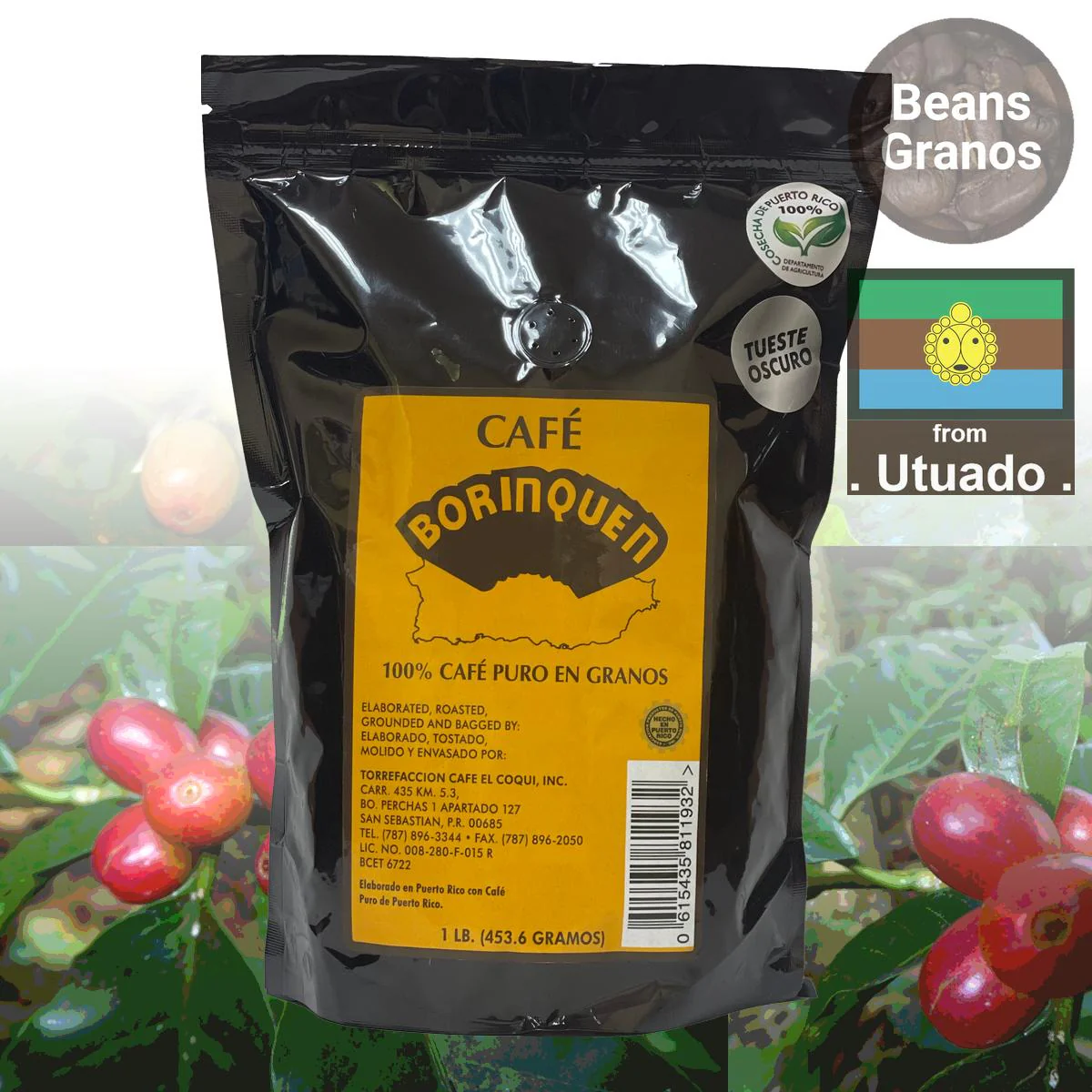 Puerto Rican Coffee Beans Variety Pack: Five Star Dark Side - Image 6