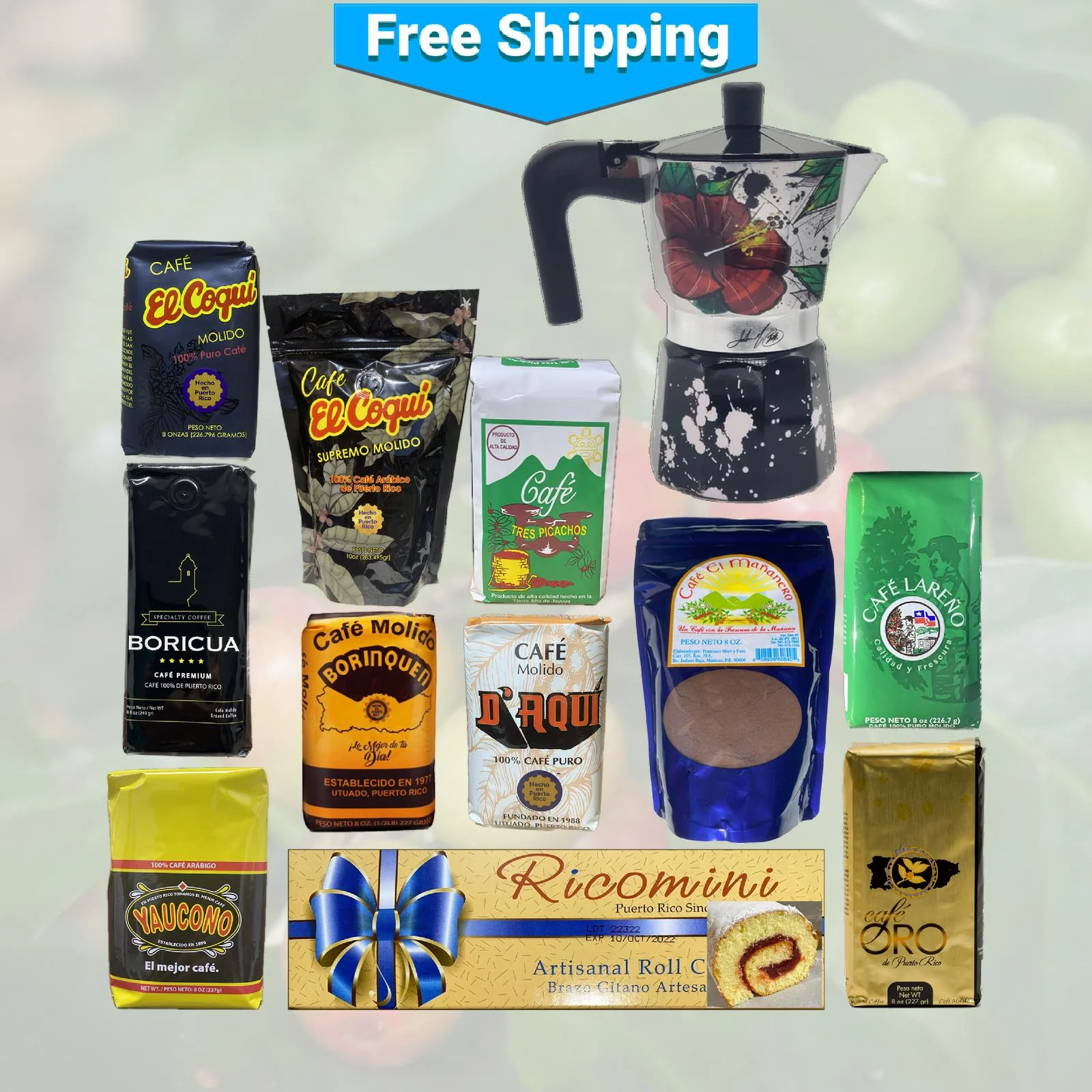 Puerto Rican Coffee Sampler: Sharing is Caring Combo - Image 20