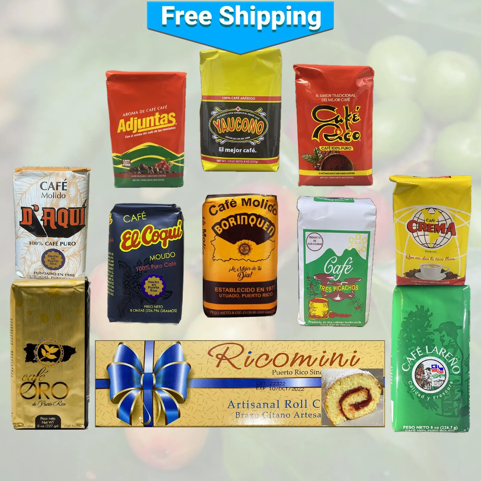 Puerto Rican Coffee Sampler: Sharing is Caring Combo - Image 4