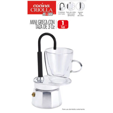 Single Serving Mini Greca Coffee Maker - Image 3