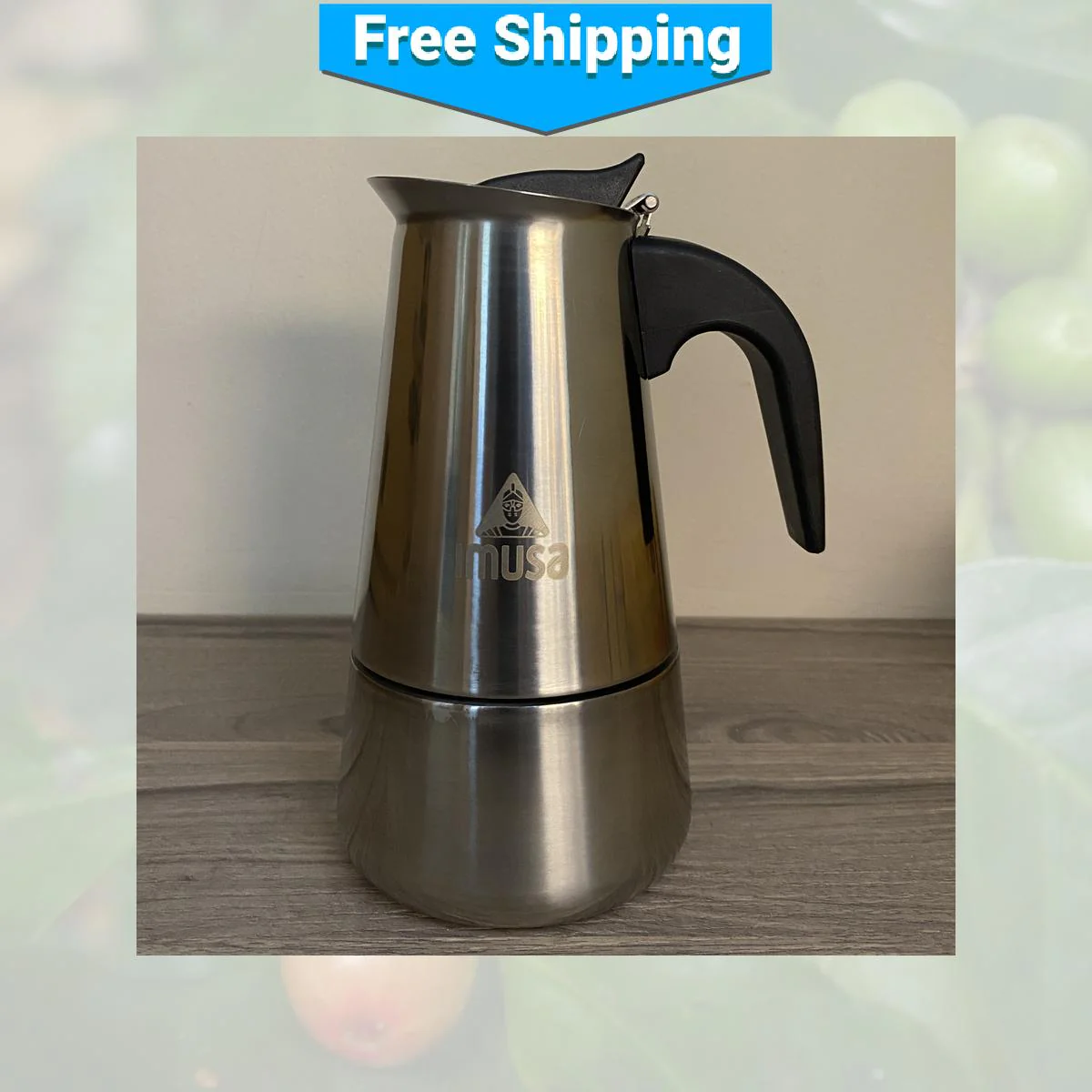 Stainless Steel Moka Pot Coffee Makers by Imusa - Image 2
