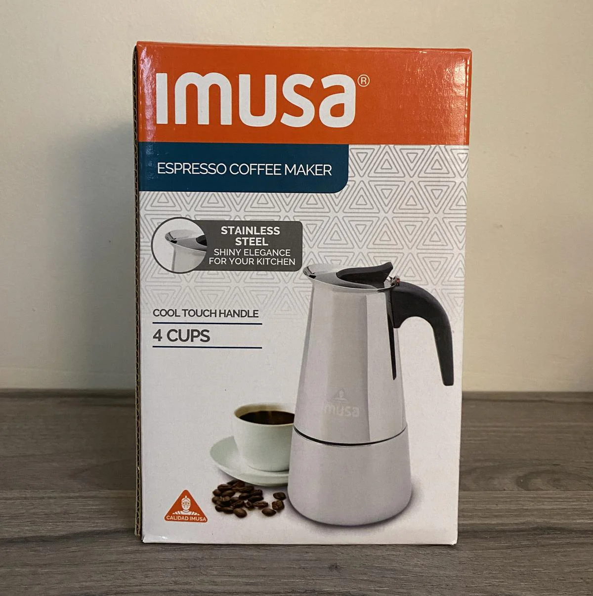 Stainless Steel Moka Pot Coffee Makers by Imusa - Image 4