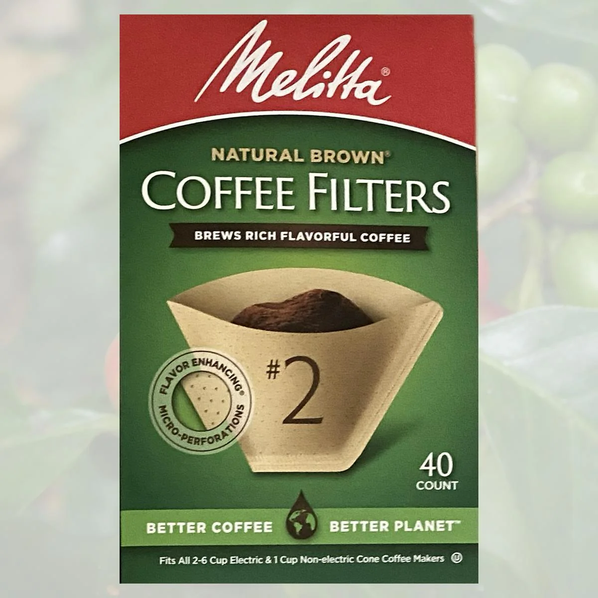 Unbleached Natural Brown Melitta Coffee Filters - Image 3